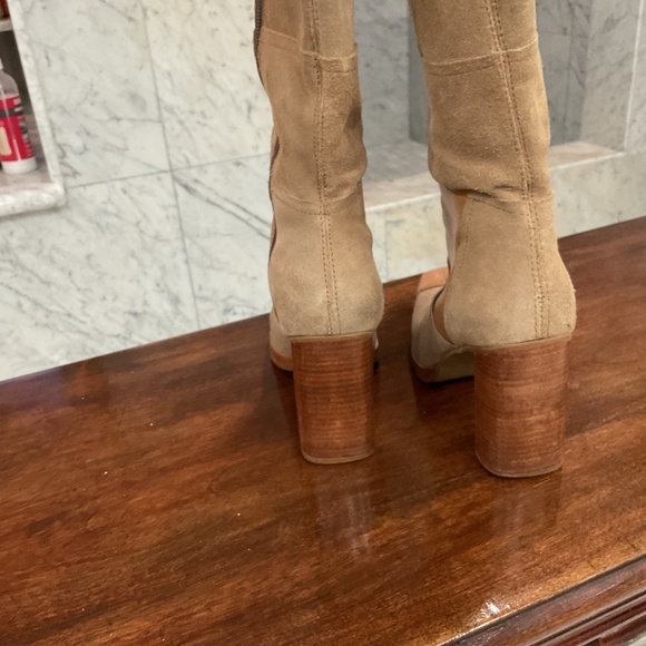 Candies patchwork suade boots size 6 - Picture 6 of 7